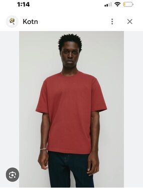 KOTN Midweight crew neck t-shirt
